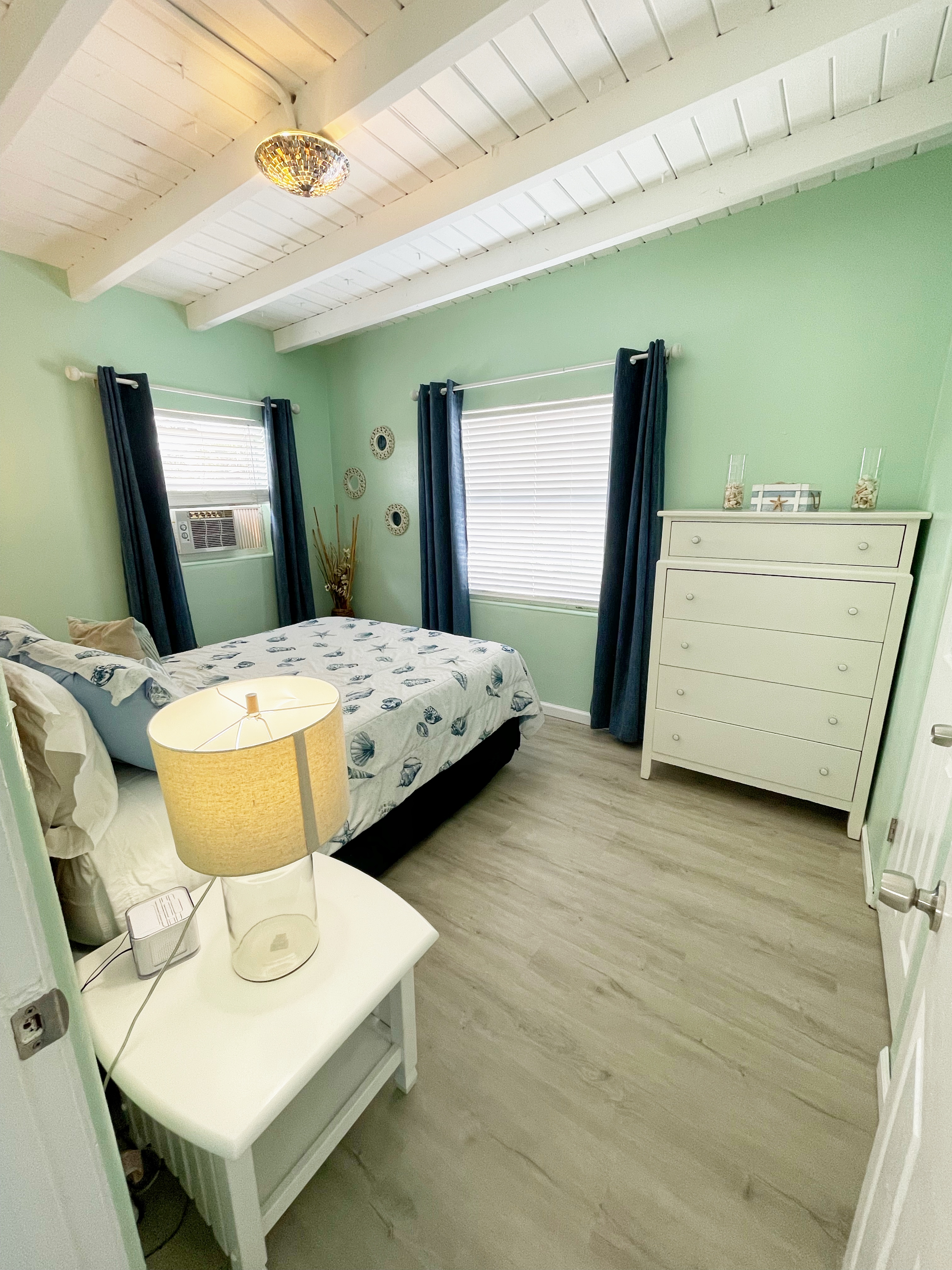 Unit 201 beach bedroom detail